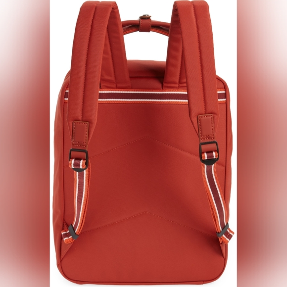 NWT Hugo Boss x Russell Athletic Square Backpack Red - Picture 2 of 16